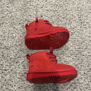 UGG Kids Vibrant Red Boots